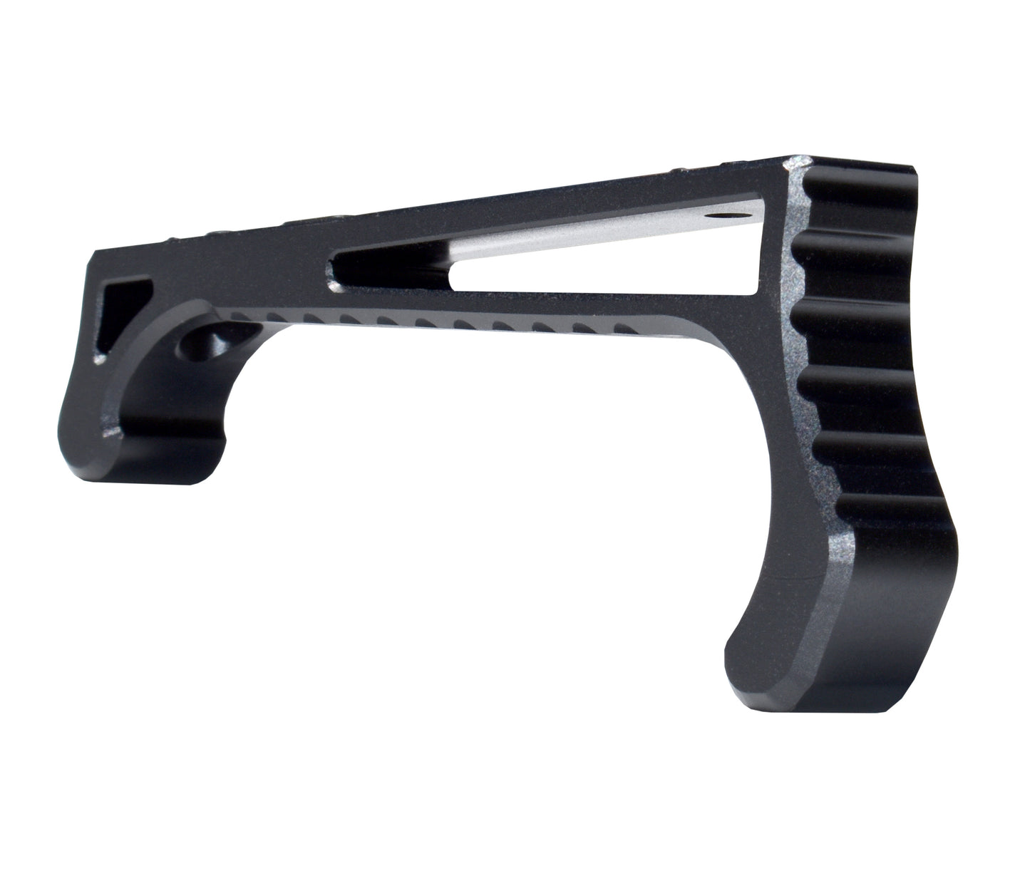 New Design! Lightweight Aluminum Hand Stop for M-LOK Slots from Presma, Black