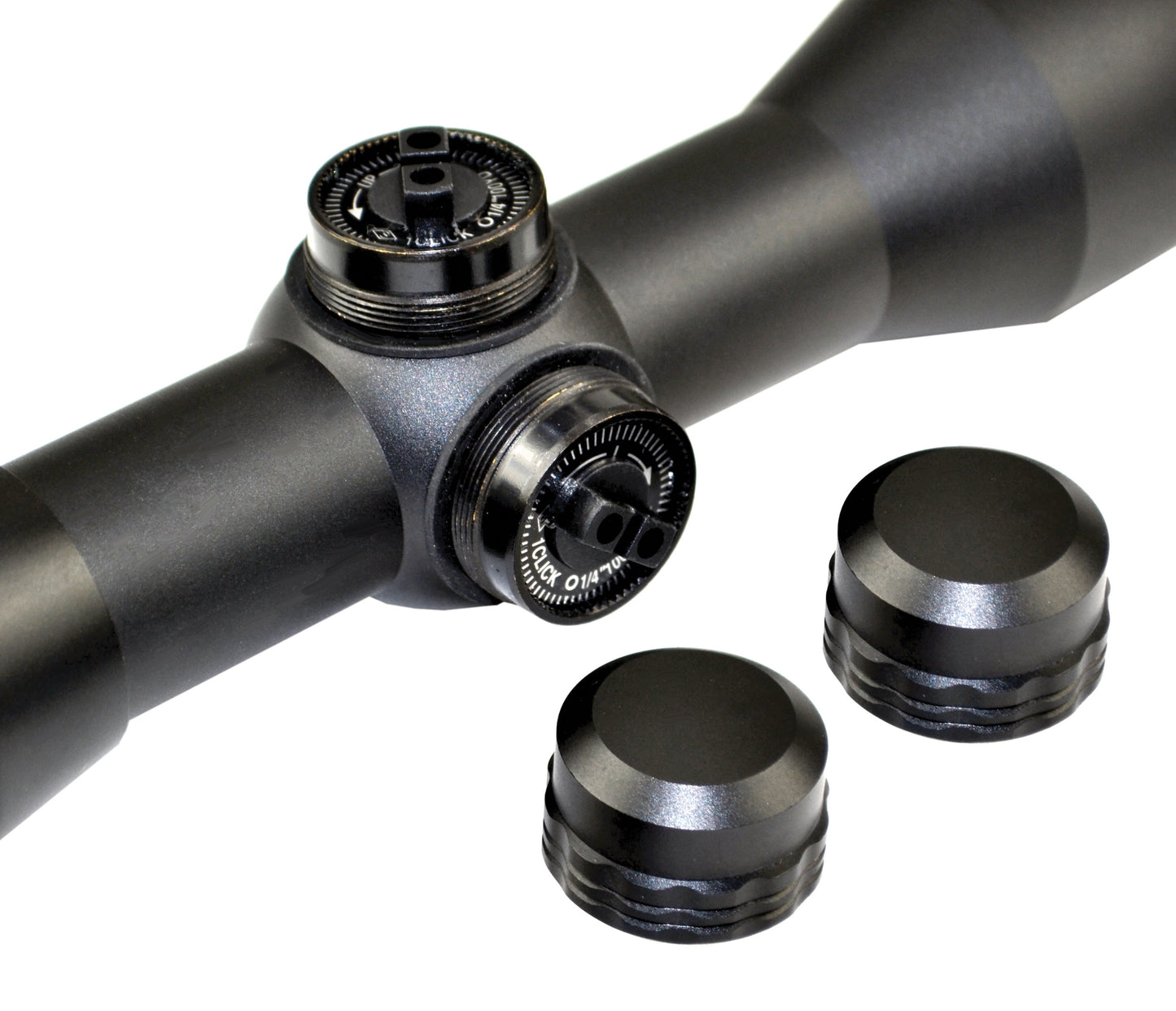 Kexuan 4X32MC Compact Scope with 5 Line Reticle and 1" Dovetail Scope Rings
