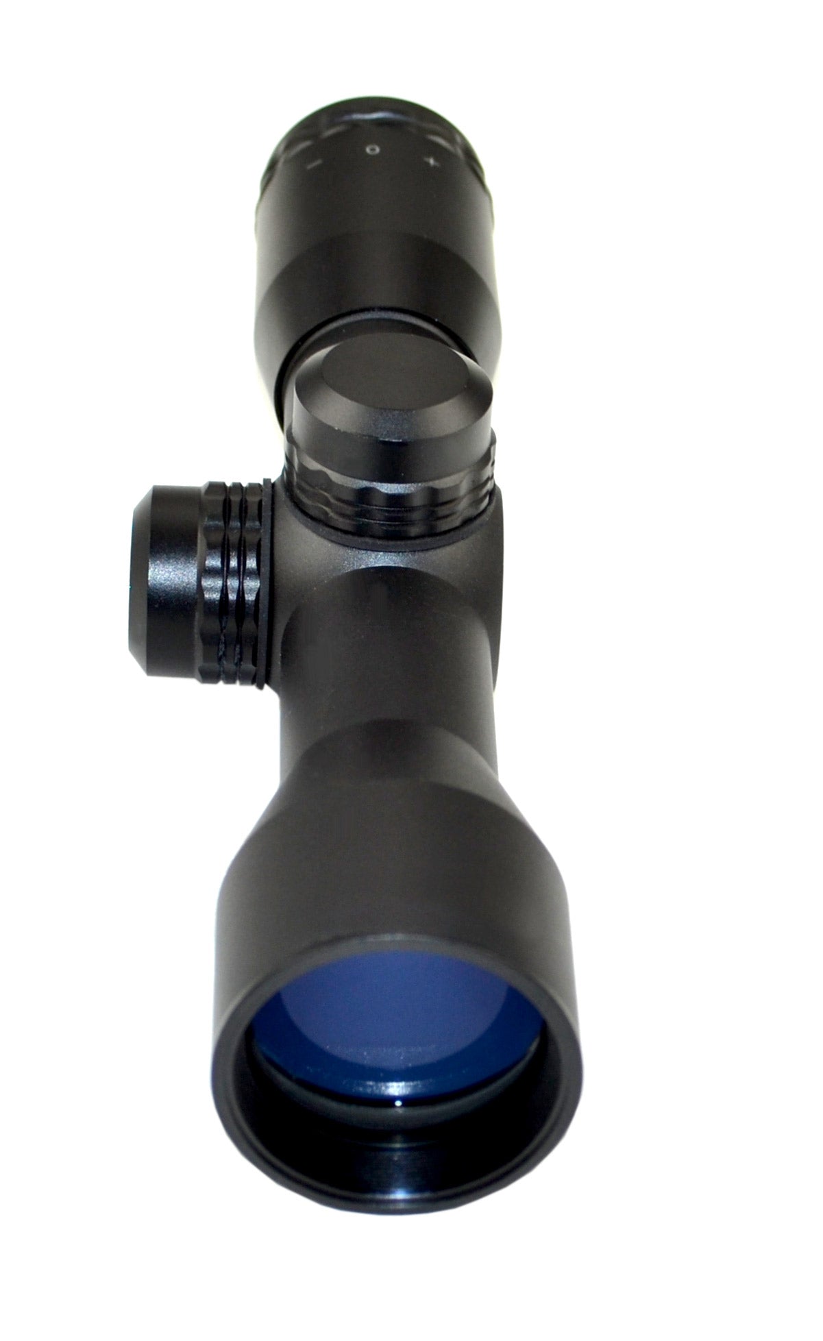 Kexuan 4X32MR Compact Scope with Rangefinder Reticle and 1" Picatinny Scope Rings