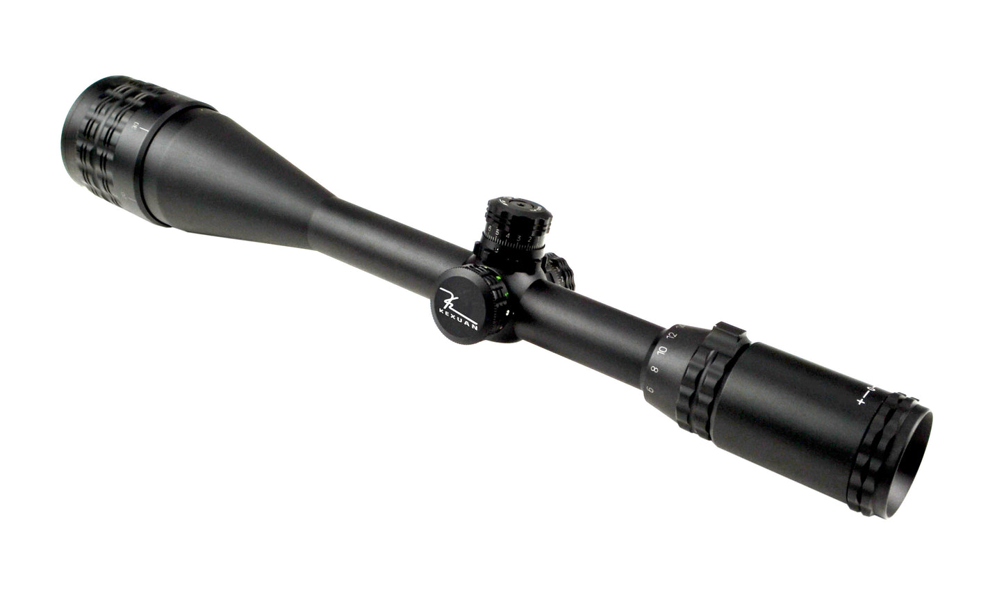 Kexuan 6-24X50 Magnification Hunting Rifle Scope with R/G/B/ Illuminated Mil Dot Reticle