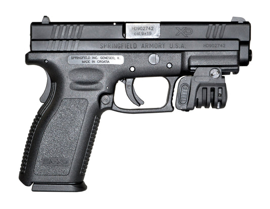 Compact Green Laser Sight for Picatinny Rails, with Ambidextrous On/Off Switch