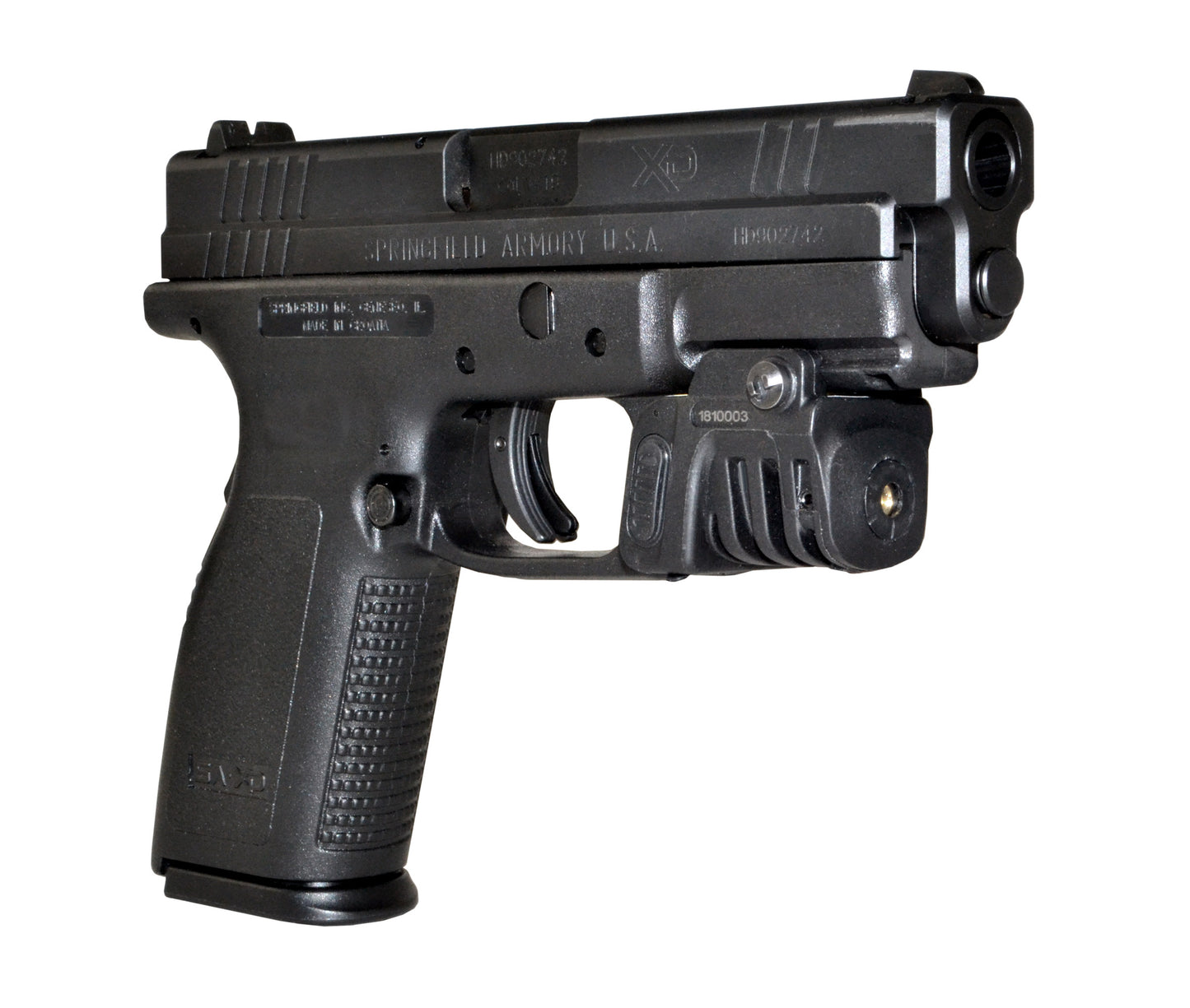 Compact Green Laser Sight for Picatinny Rails, with Ambidextrous On/Off Switch