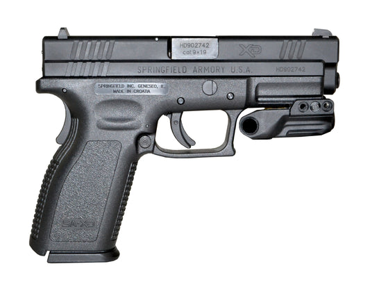 Compact Green Laser Sight for Picatinny Rails, with Smart Sensor Momentary Switch