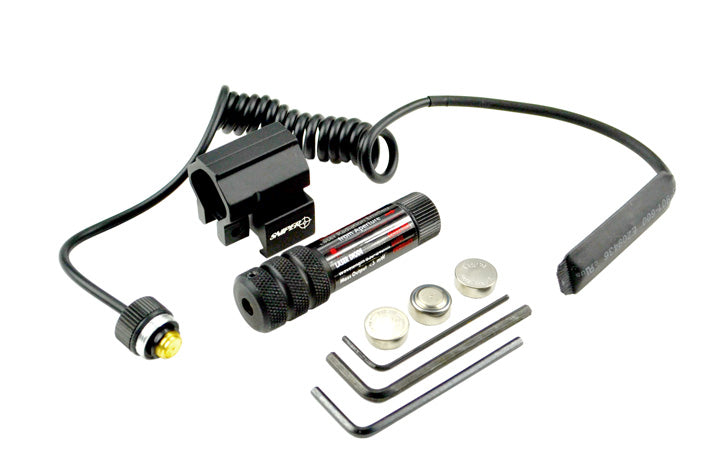 Compact Tactical Adjustable Red Laser