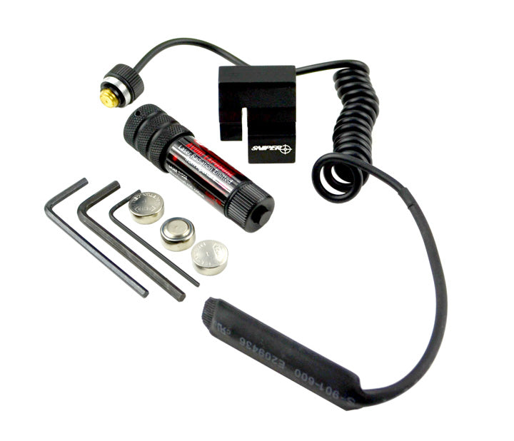 Compact Tactical Adjustable Red Laser