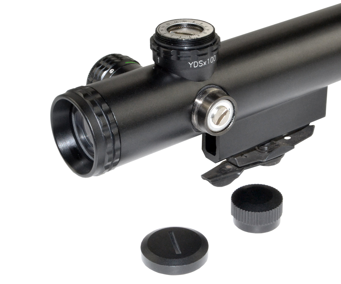 4X20MM Compact Rifle Scope with Illuminated Red/Green Duplex Reticle with Carry Handle Mount