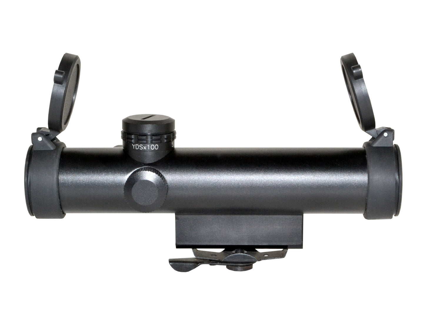 4X20MM Compact Rifle Scope with Illuminated Red/Green Duplex Reticle with Carry Handle Mount