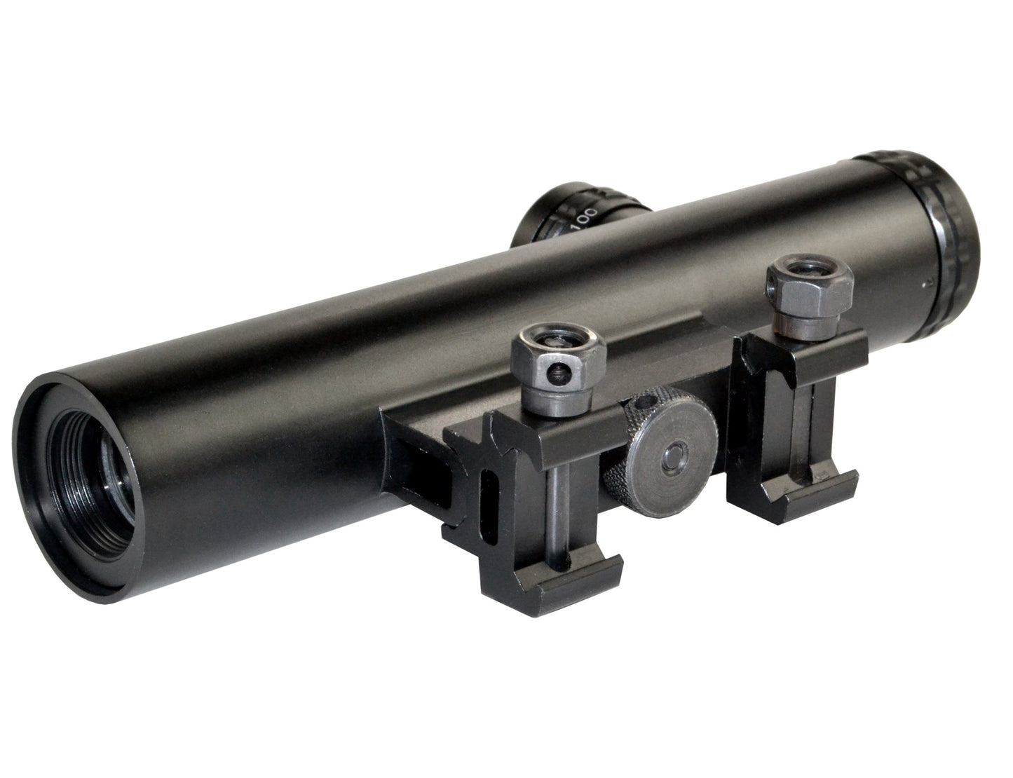 4X20MM Compact Rifle Scope with Duplex Reticle with Carry Handle Mount