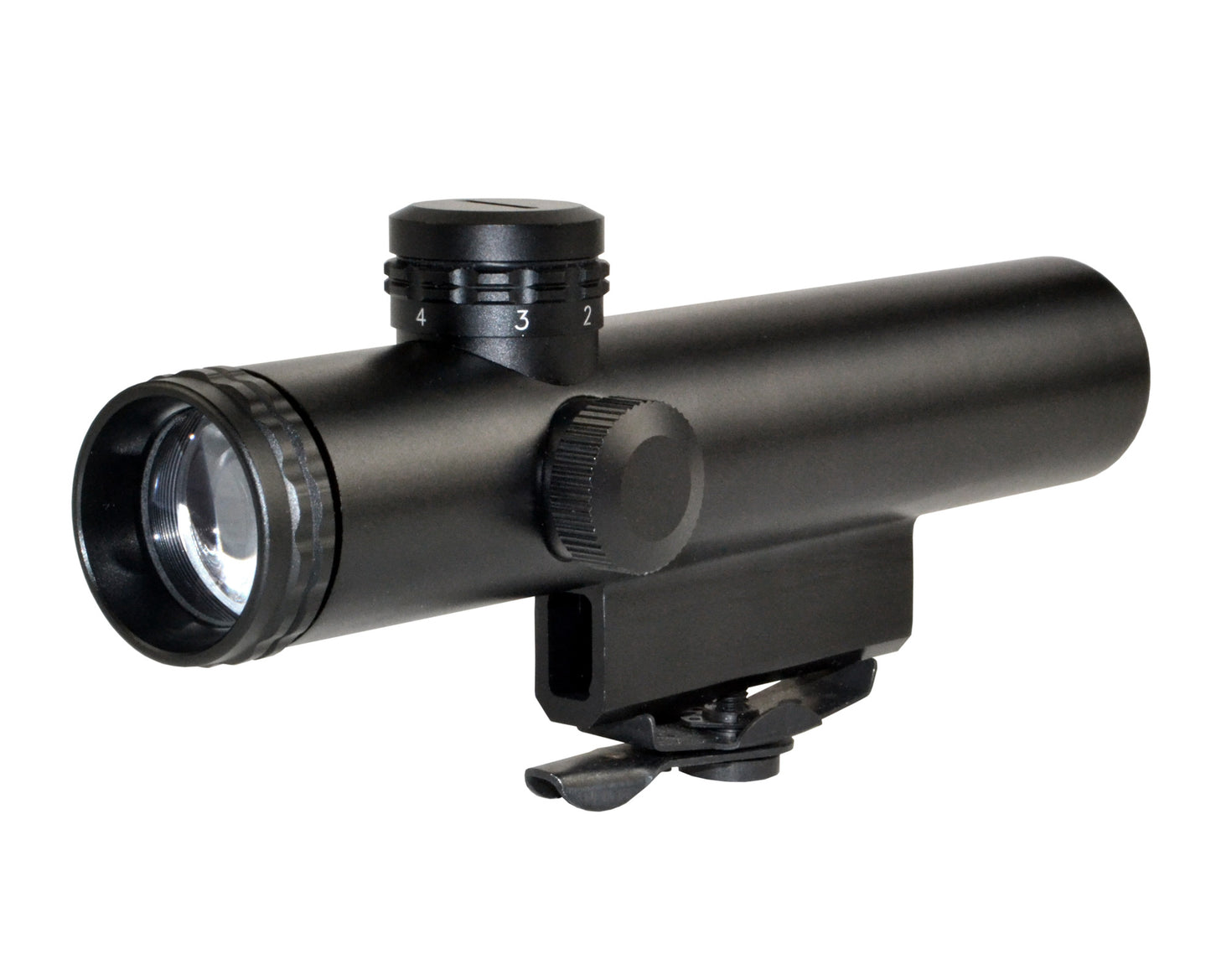 4X20MM Compact Rifle Scope with Duplex Reticle with Carry Handle Mount
