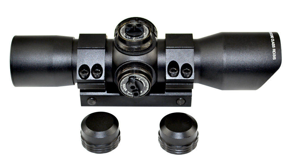 Kexuan Compact Tactical 35mm Red Green Dot Scope