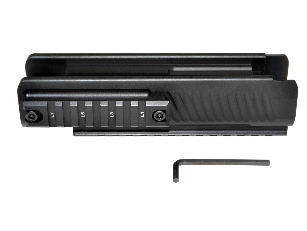 Remington 870 Shotgun Lower Forend Handguard Tri Rail