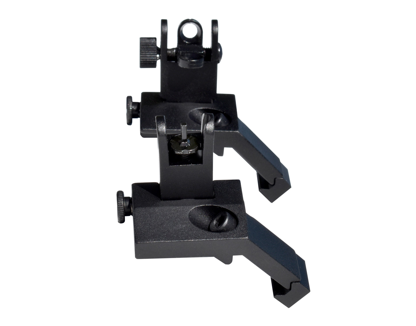 Presma Front & Rear 45 Degree Offset Flip Up Sight Combo Set - Aluminum