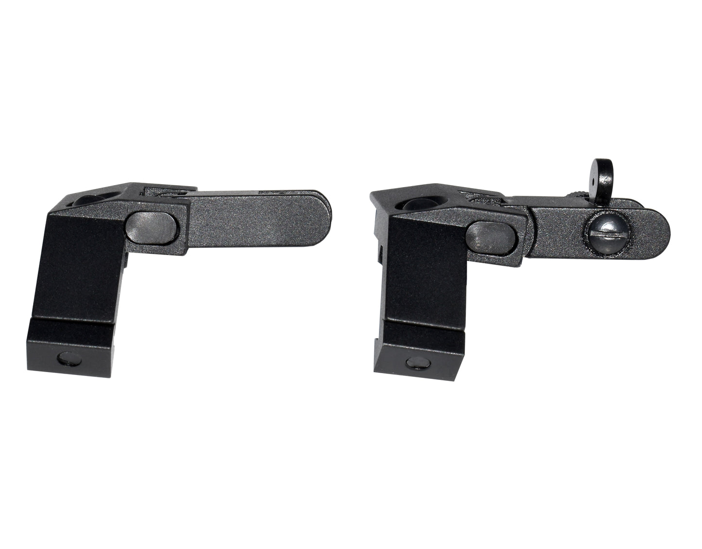 Presma Front & Rear 45 Degree Offset Flip Up Sight Combo Set - Aluminum