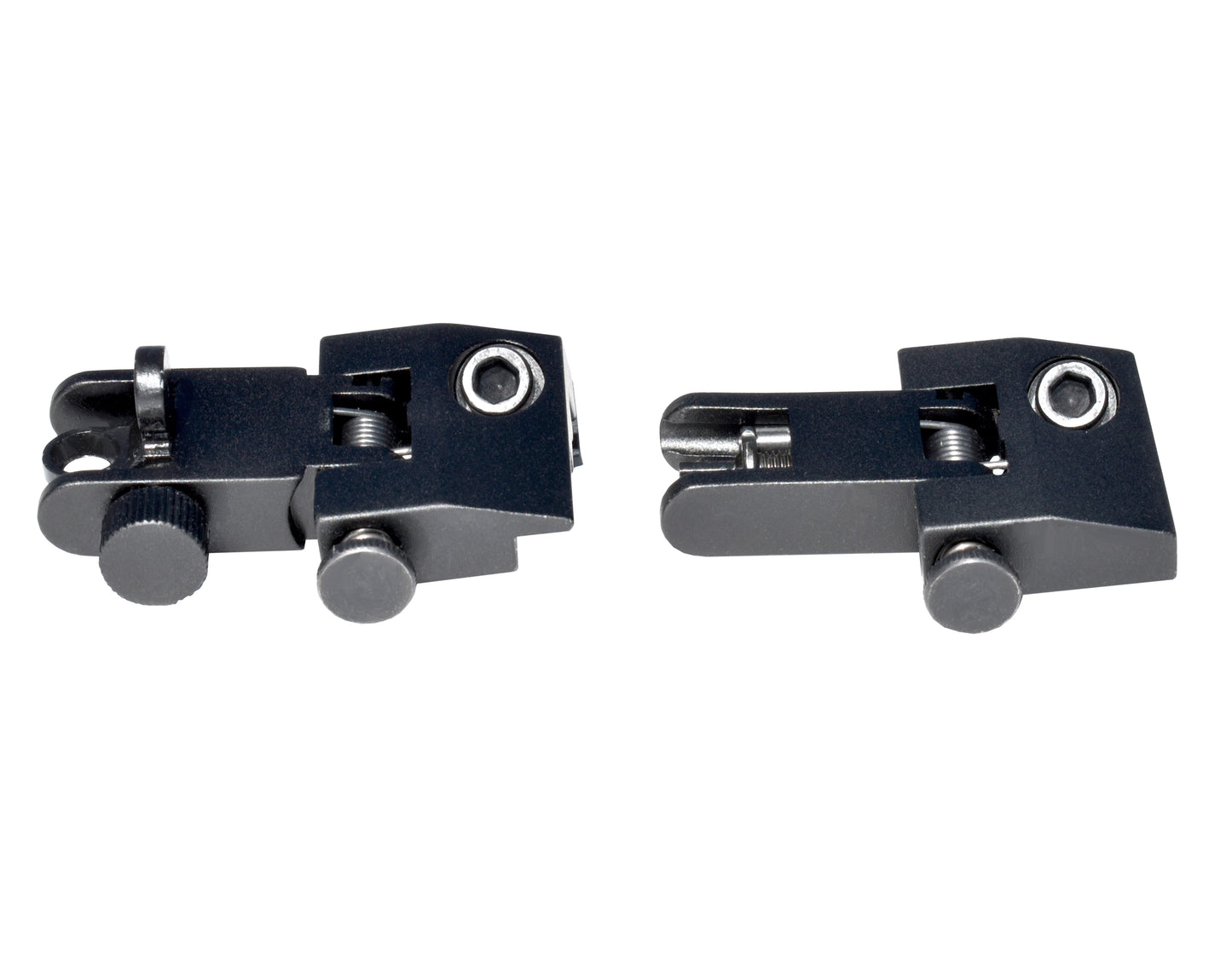 Presma Front & Rear 45 Degree Offset Flip Up Sight Combo Set - Aluminum
