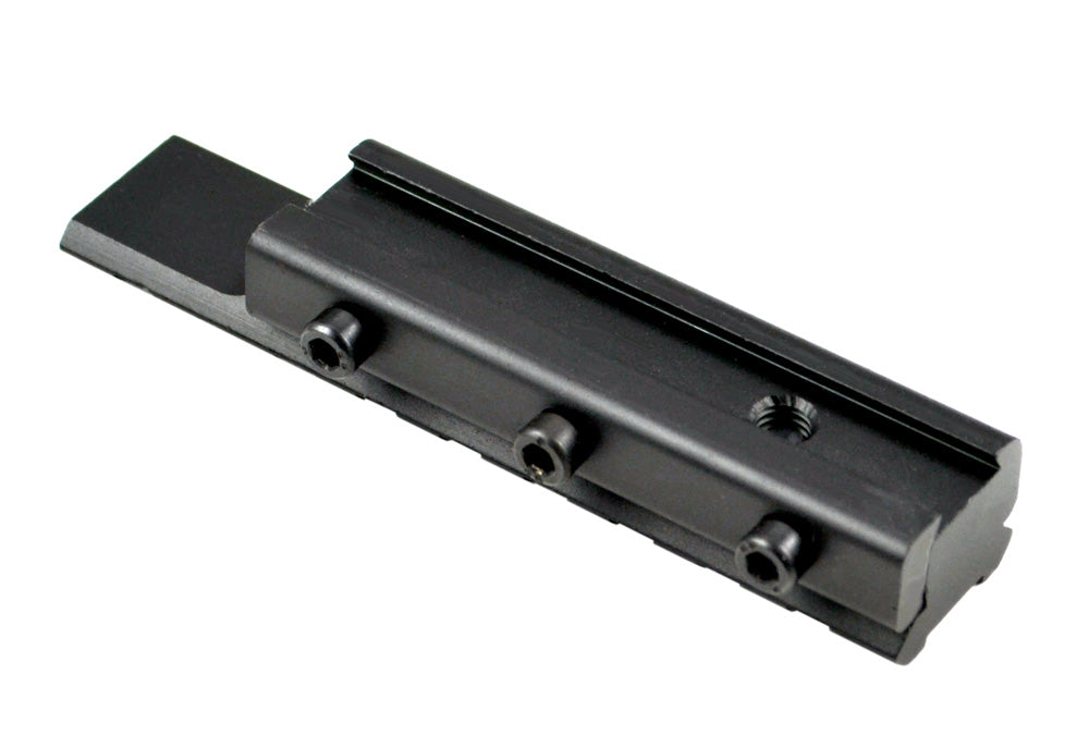 Dovetail .22 to Picatinny RaiL Scope Mount Adaptor - 9 Slots