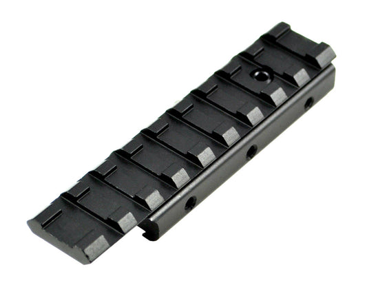Dovetail .22 to Picatinny RaiL Scope Mount Adaptor - 9 Slots