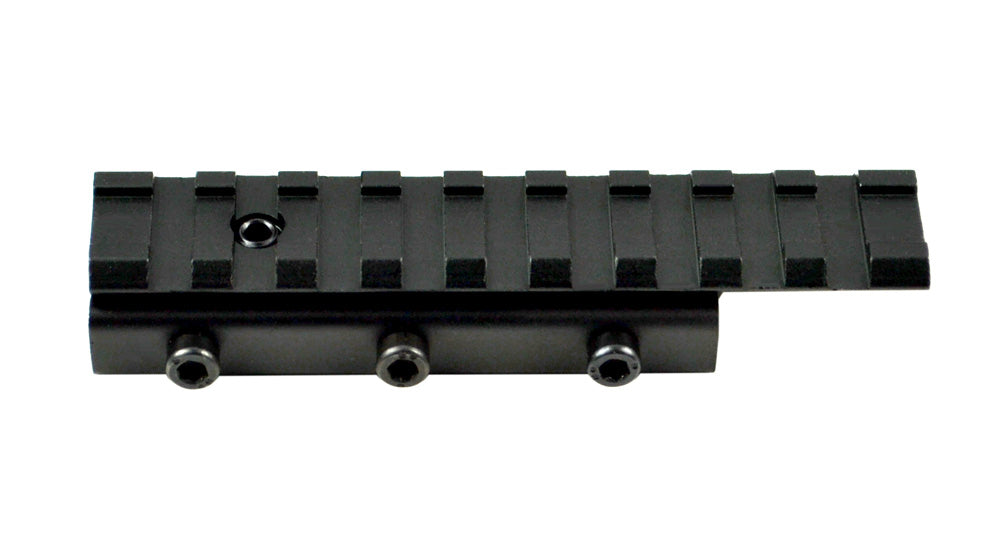 Dovetail .22 to Picatinny RaiL Scope Mount Adaptor - 9 Slots
