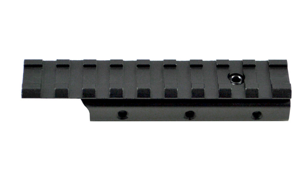 Dovetail .22 to Picatinny RaiL Scope Mount Adaptor - 9 Slots