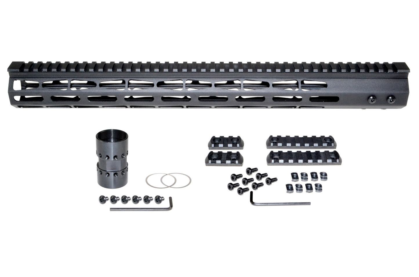 New! Presma Super Light Weight 17" Free Float M-LOK Handguard with Full Top Rail, AR-15 .223/5.56