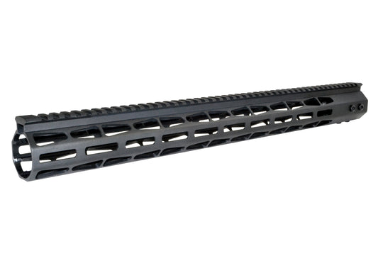 New! Presma Super Light Weight 19" Free Float M-LOK Handguard with Full Top Rail, Fits DPMS LR .308 Low Profile
