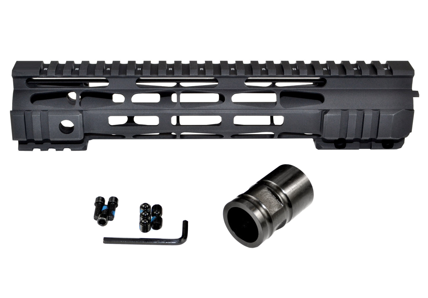 Presma® LR .308 M-LOK Series Slim Free Float Handguards, 10" DPMS Low Profile