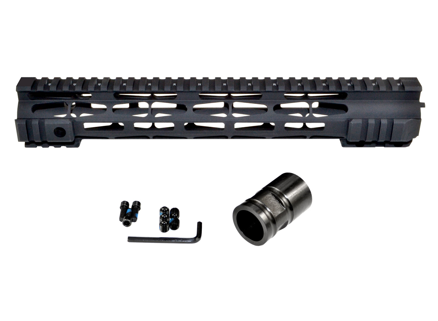 Presma® LR .308 M-LOK Series Slim Free Float Handguards, 12.5" High Profile