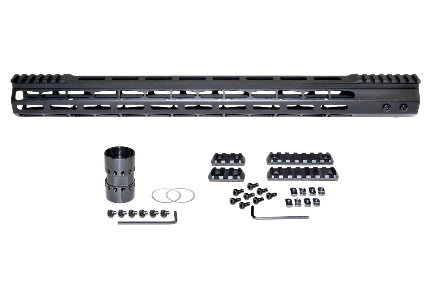 New! Presma Super Light Weight 19" Free Float M-LOK Handguard with Partial Top Rail, AR-15 .223/5.56