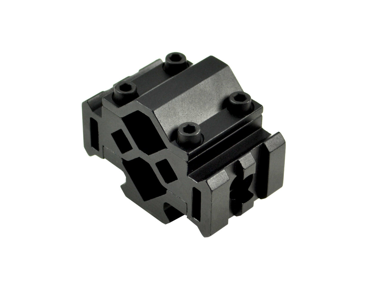 2 Slot Riser Barrel Mount with Laser or Flashlight Mount