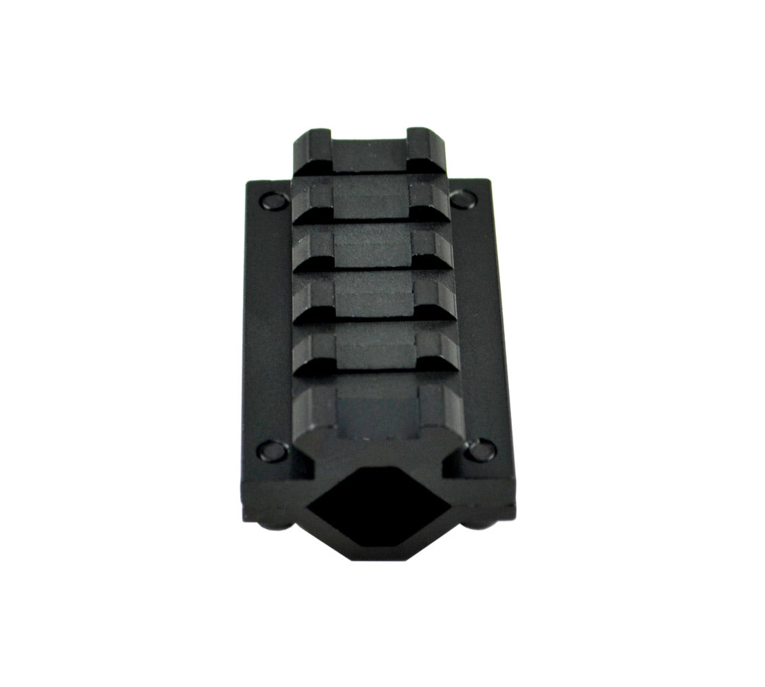 5 Slot Barrel Rail Mount - fits diameter 0.51”-0.78”