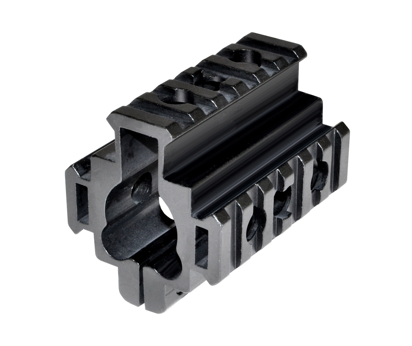 4/15 Tri Rail Barrel Mount. Fits in front of your A2 Front Sight and Bayonet Lug