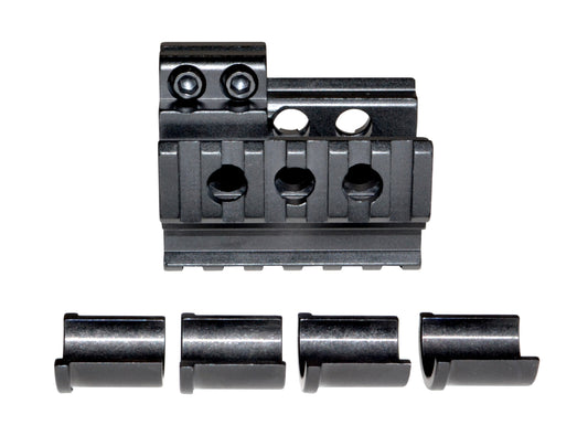 4/15 Tri Rail Barrel Mount. Fits in front of your A2 Front Sight and Bayonet Lug