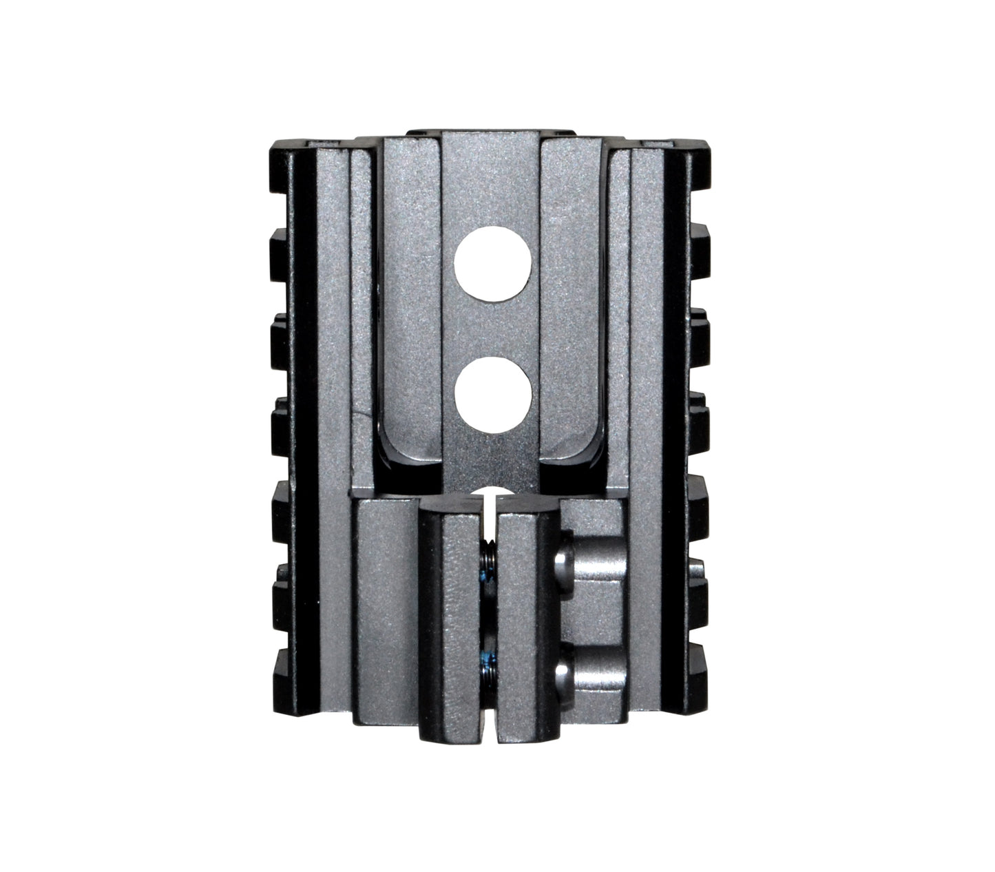 4/15 Tri Rail Barrel Mount. Fits in front of your A2 Front Sight and Bayonet Lug