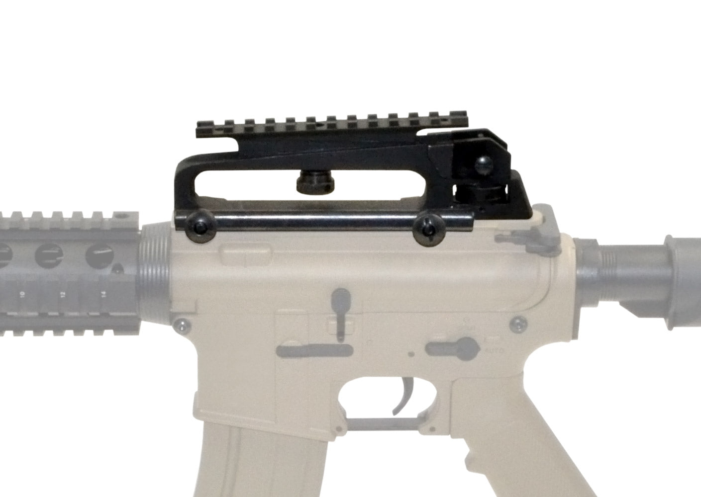 AR-15 Carry Handle Top Rail Base Mount