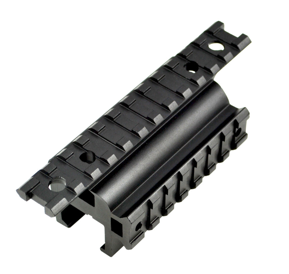 MP5 Top Extended Riser Rail Mount With Side Rail for Flashlight or Laser
