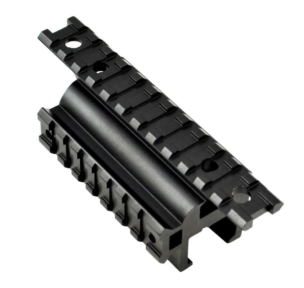 MP5 Top Extended Riser Rail Mount With Side Rail for Flashlight or Laser