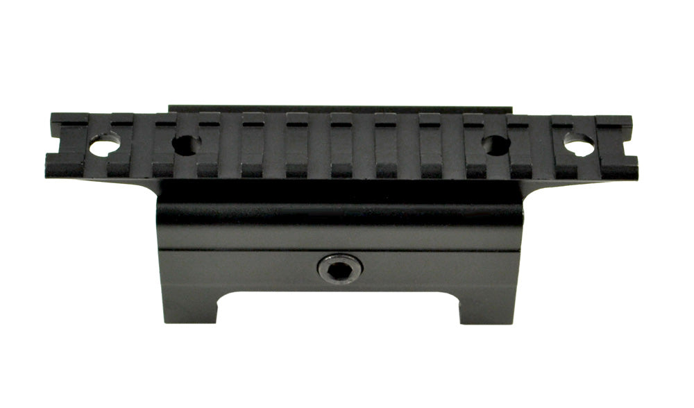 MP5 Top Extended Riser Rail Mount With Side Rail for Flashlight or Laser