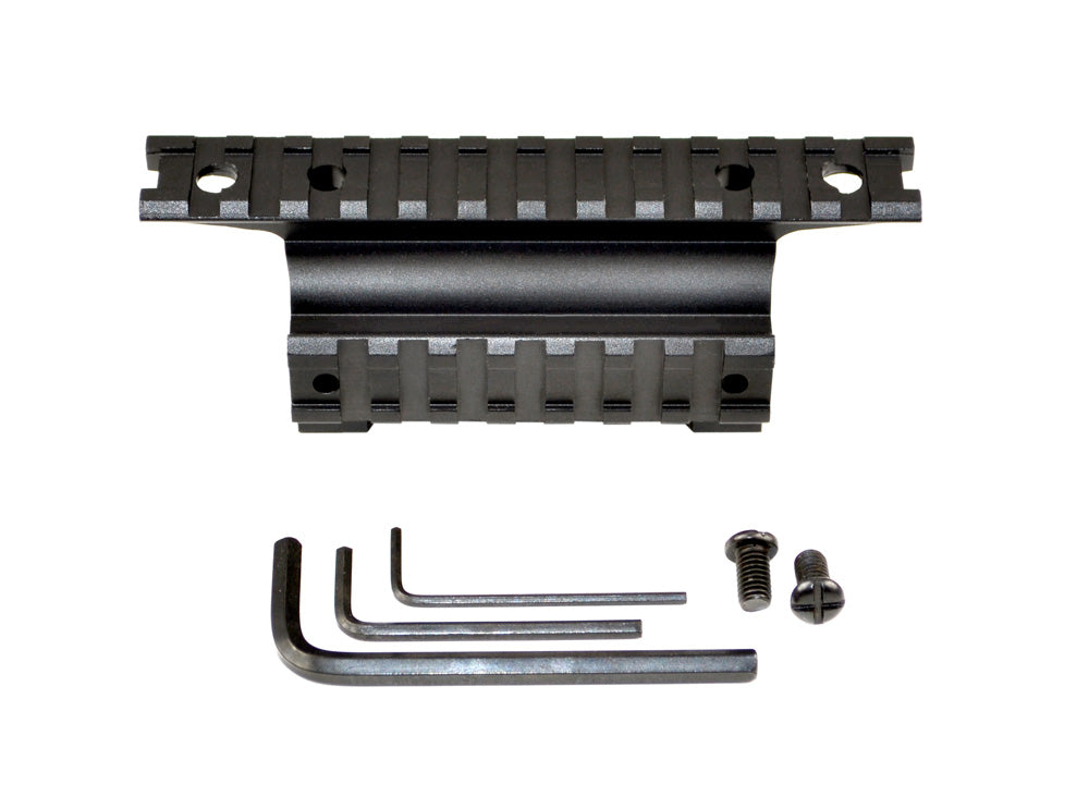 MP5 Top Extended Riser Rail Mount With Side Rail for Flashlight or Laser