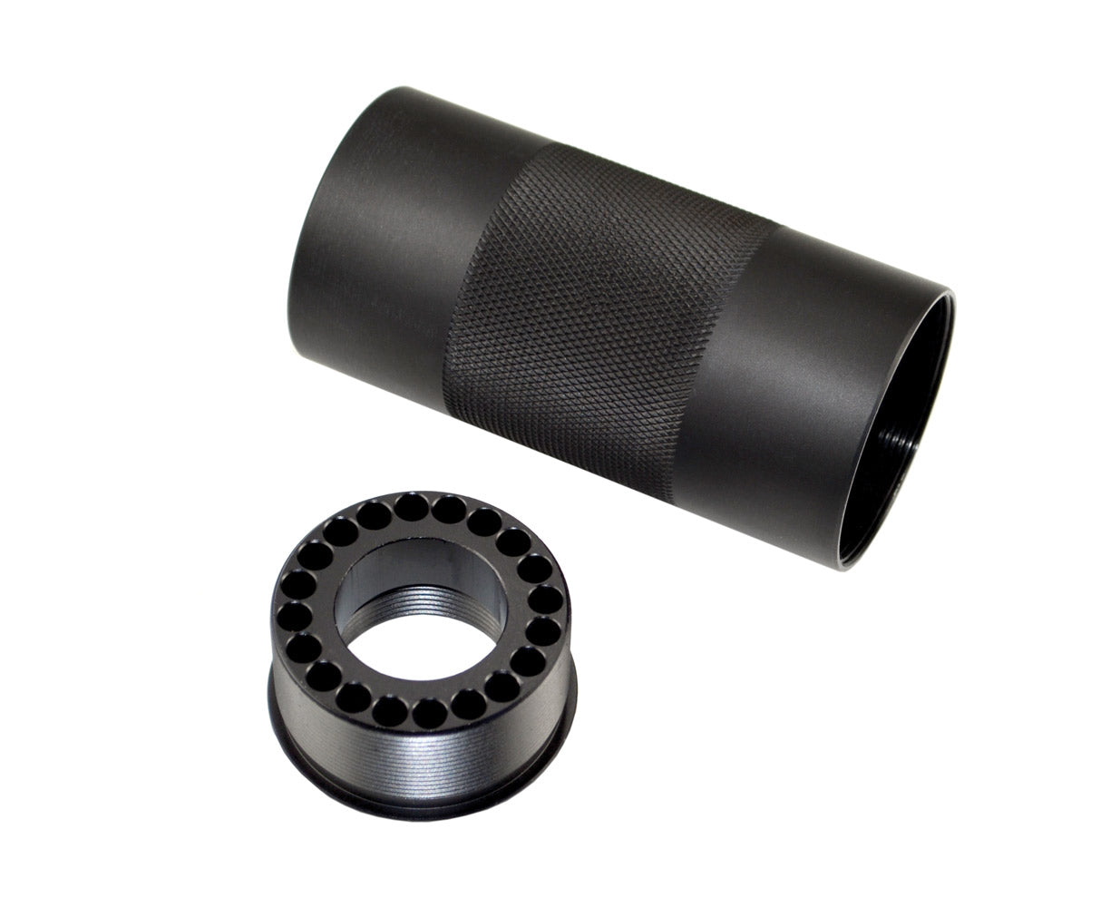 Mini 4" Free Float Round Handguard for .223 and 5.56 AR-15 / M4
