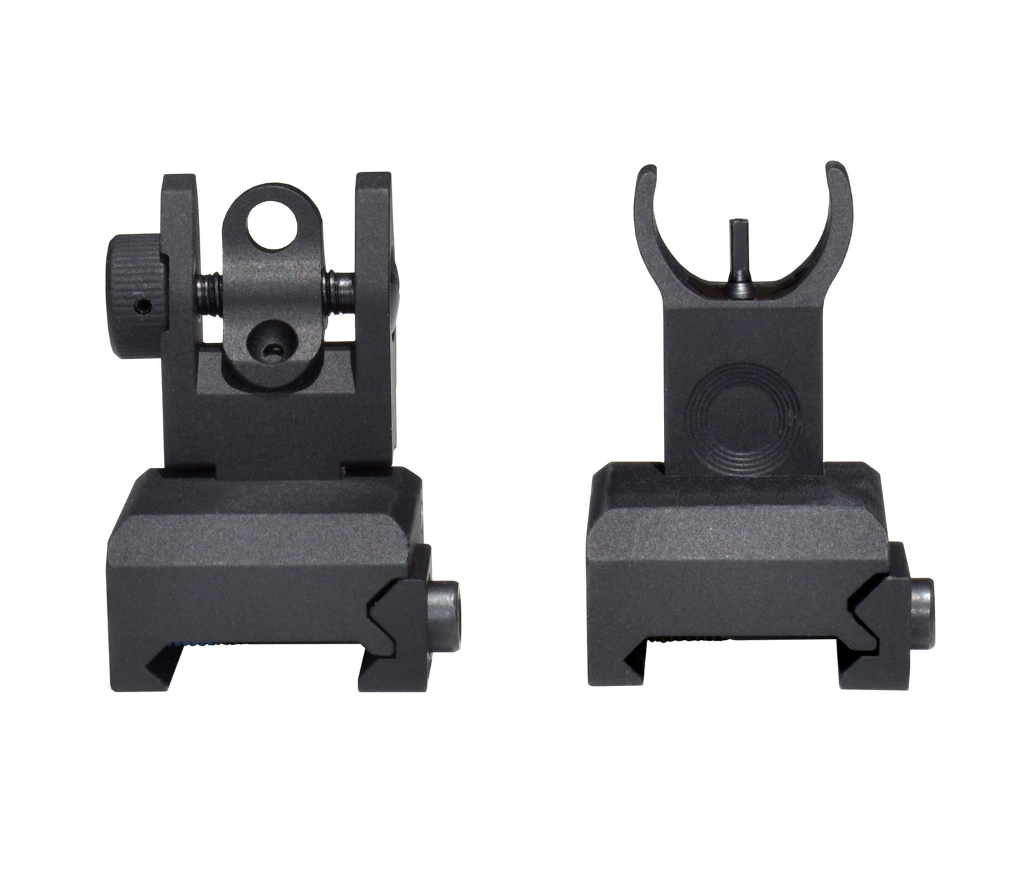 Trinity Force Iron Flip Up Front and Rear Sight Set, Aluminum