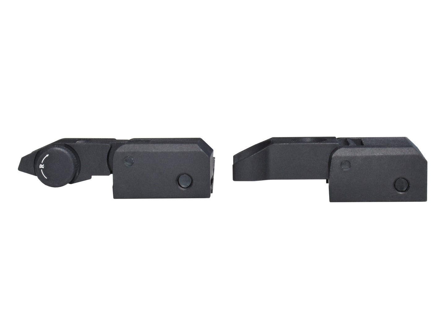 Trinity Force Iron Flip Up Front and Rear Sight Set, Aluminum