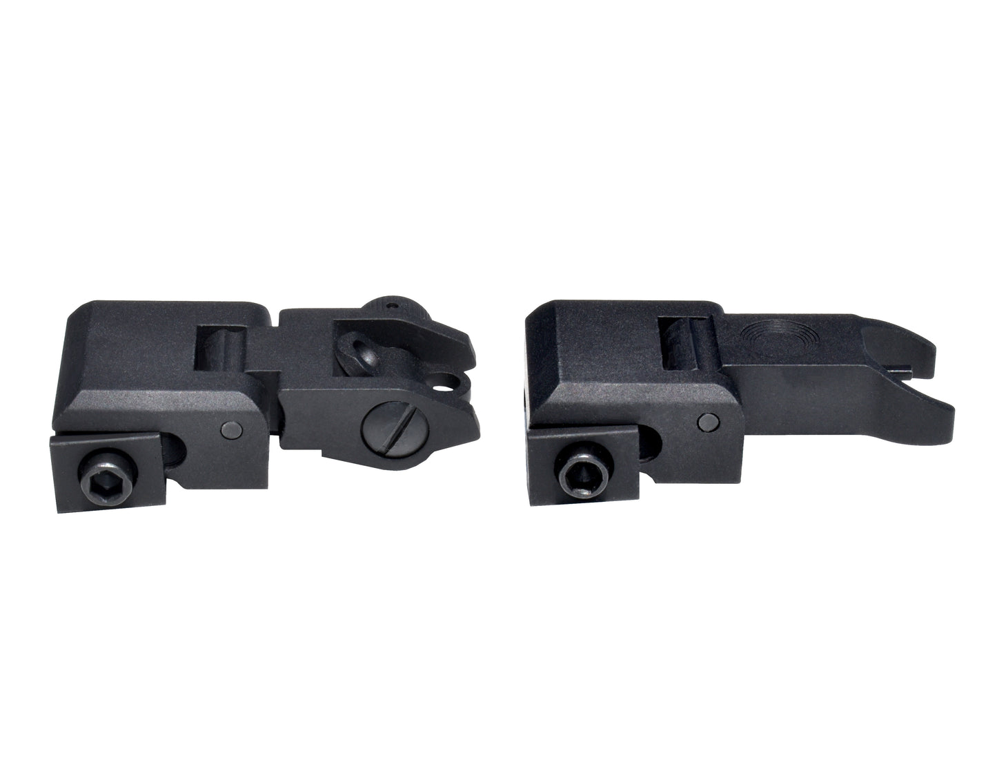 Trinity Force Iron Flip Up Front and Rear Sight Set, Aluminum