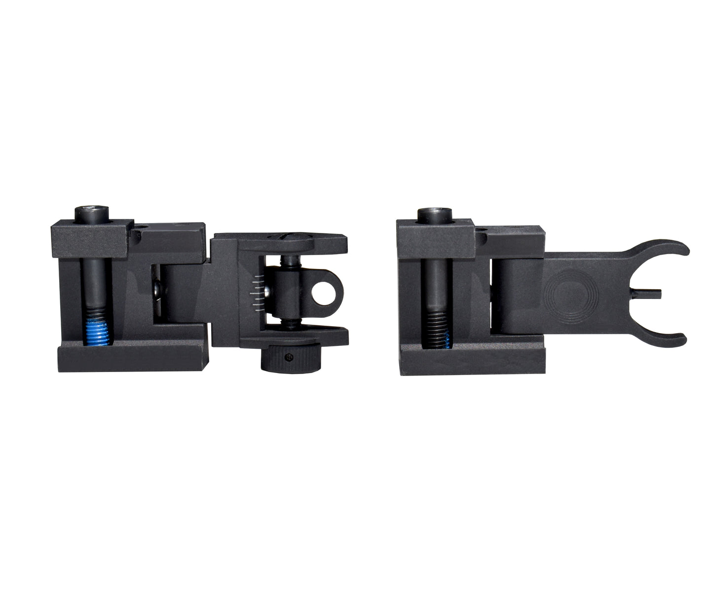 Trinity Force Iron Flip Up Front and Rear Sight Set, Aluminum