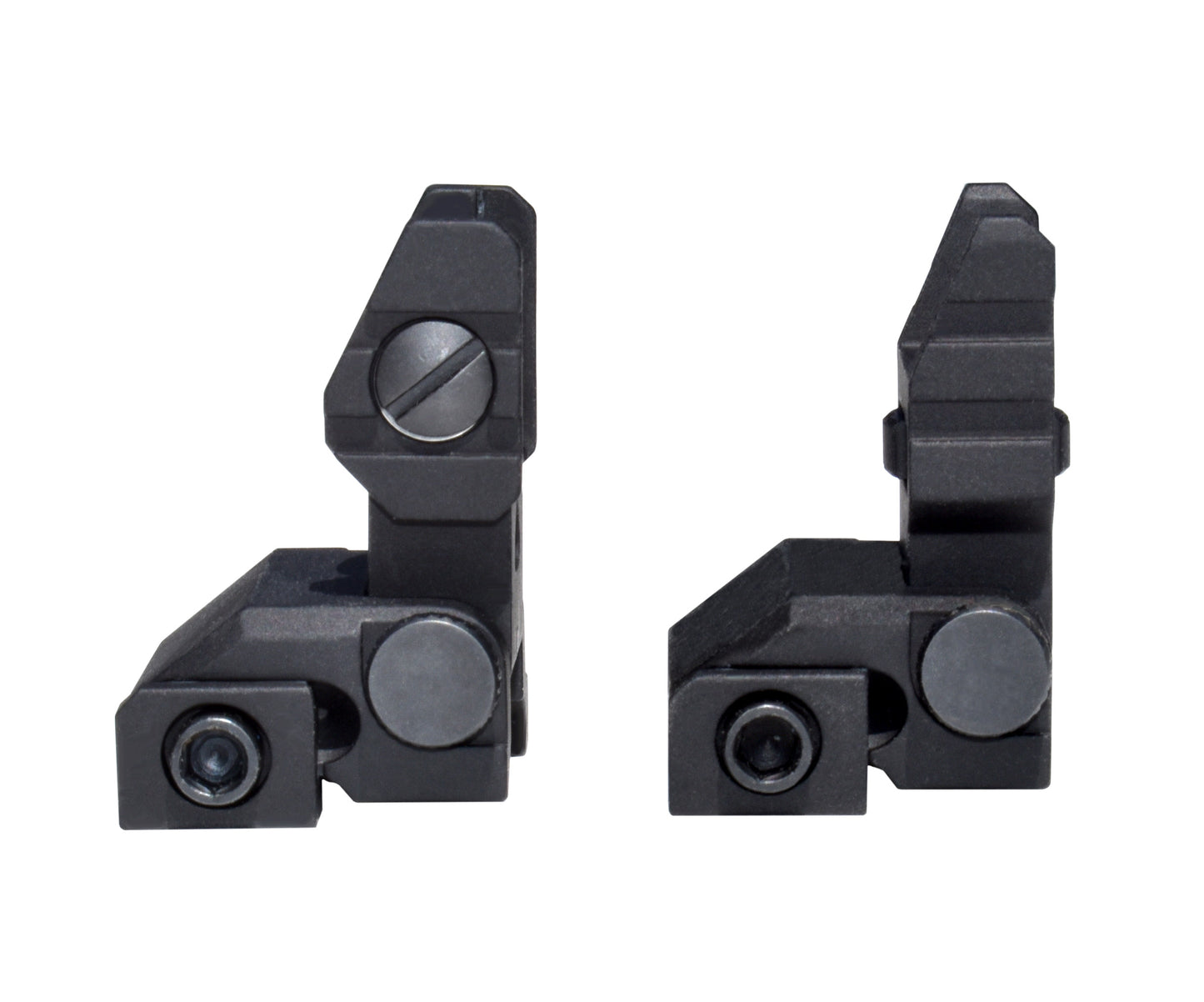 Trinity Force Deluxe Flip Up Front and Rear Iron Sight Set, Aluminum