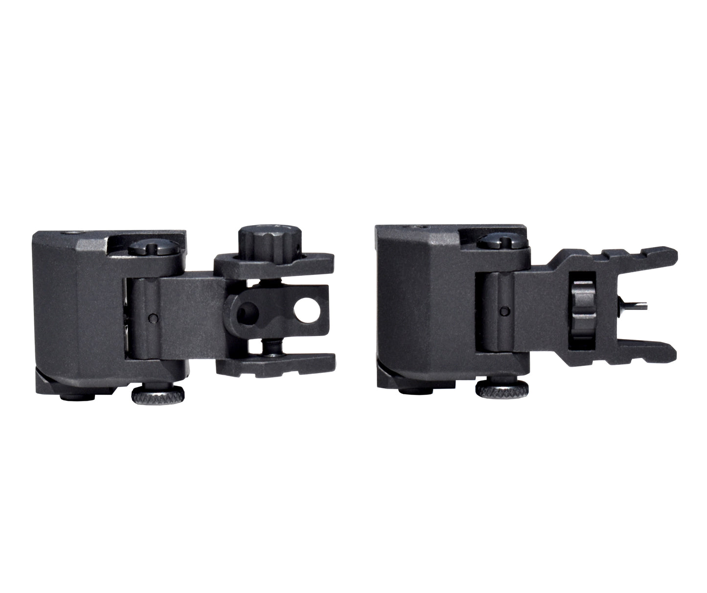 Trinity Force Deluxe Flip Up Front and Rear Iron Sight Set, Aluminum