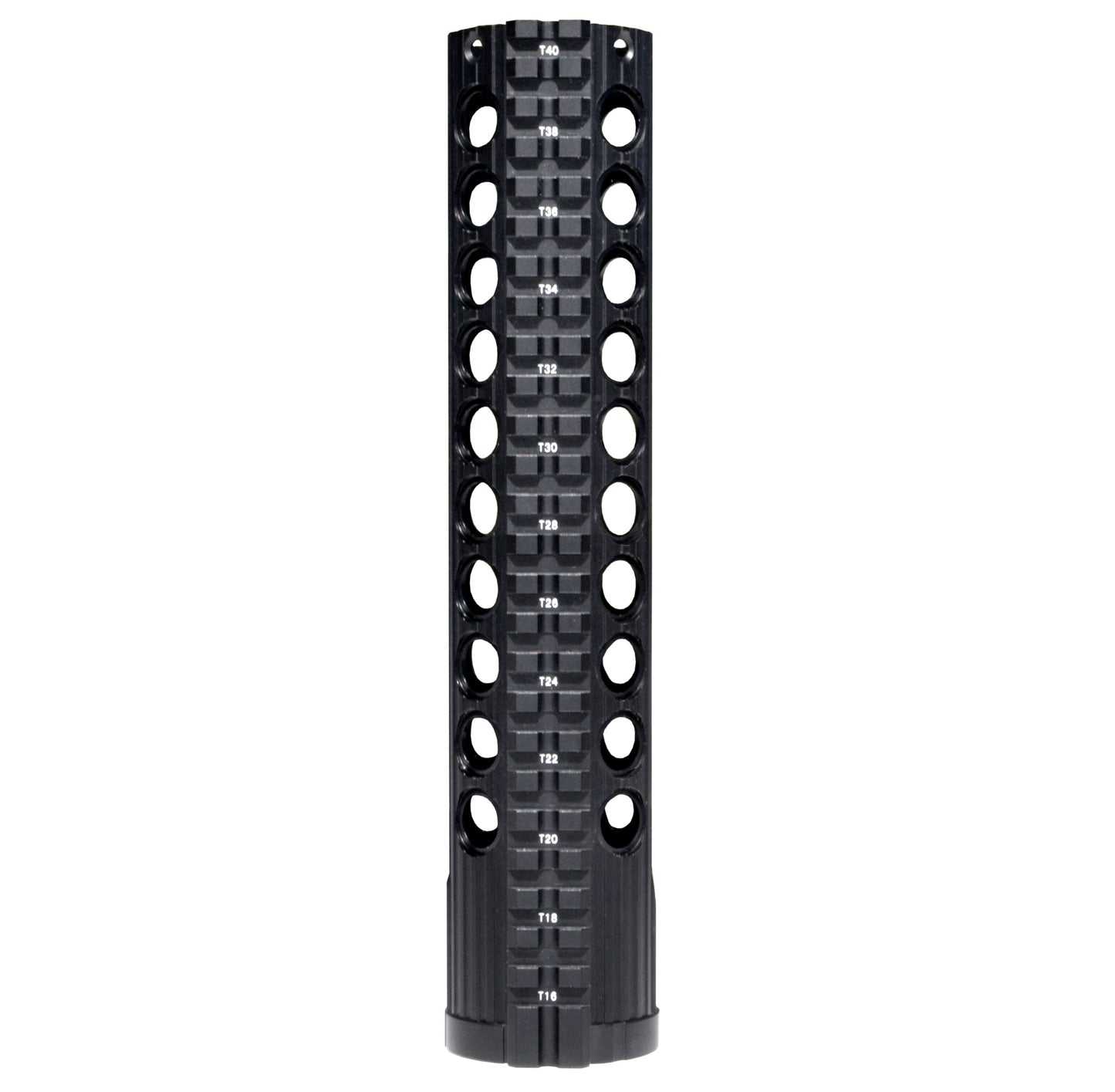 Kexuan 10.437" Free Float Keymod Handguard for AR-10 LR 308 Low Profile, Large 1.935" ID