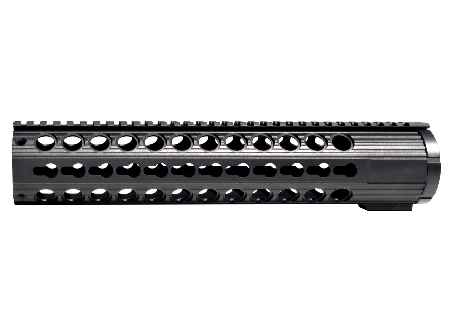 Kexuan 12.375" Free Float Keymod Handguard for AR-10 LR 308 Low Profile, Large 1.935" ID