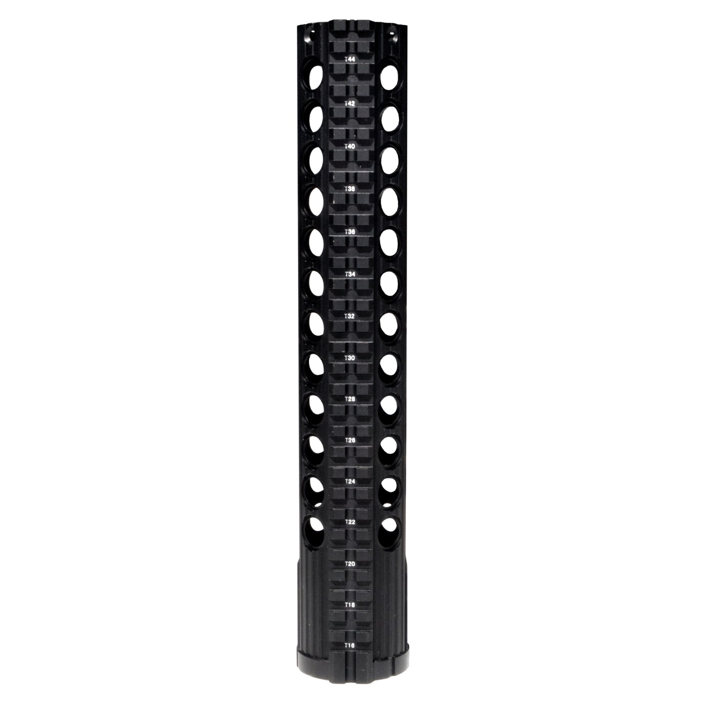 Kexuan 12.375" Free Float Keymod Handguard for AR-10 LR 308 Low Profile, Large 1.935" ID