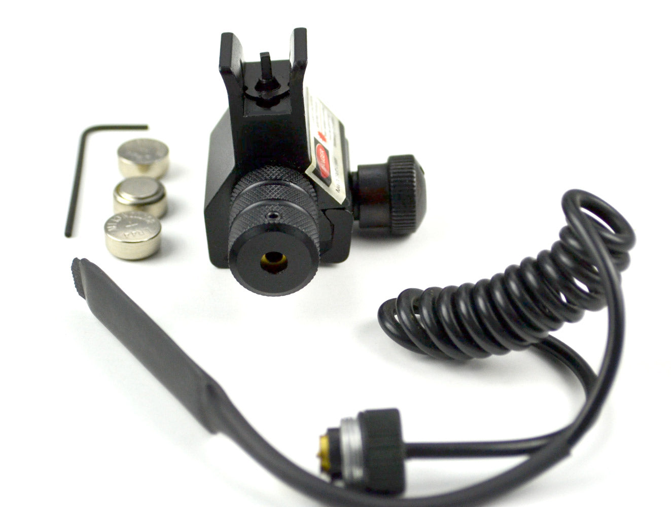 Low Profile Removable Front Sight and Red Laser Combo