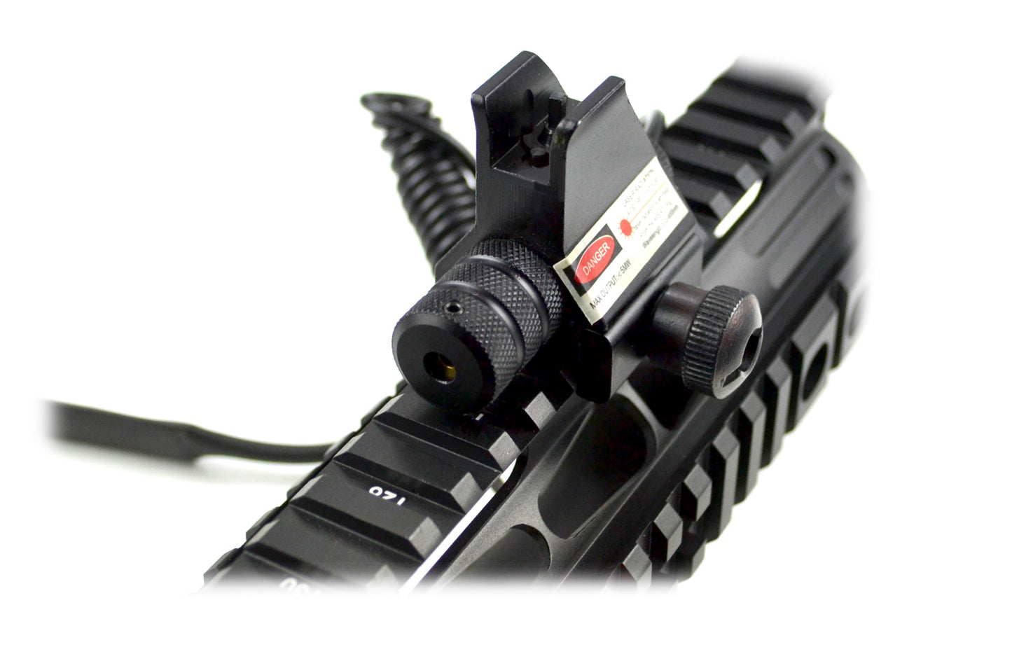 Low Profile Removable Front Sight and Red Laser Combo