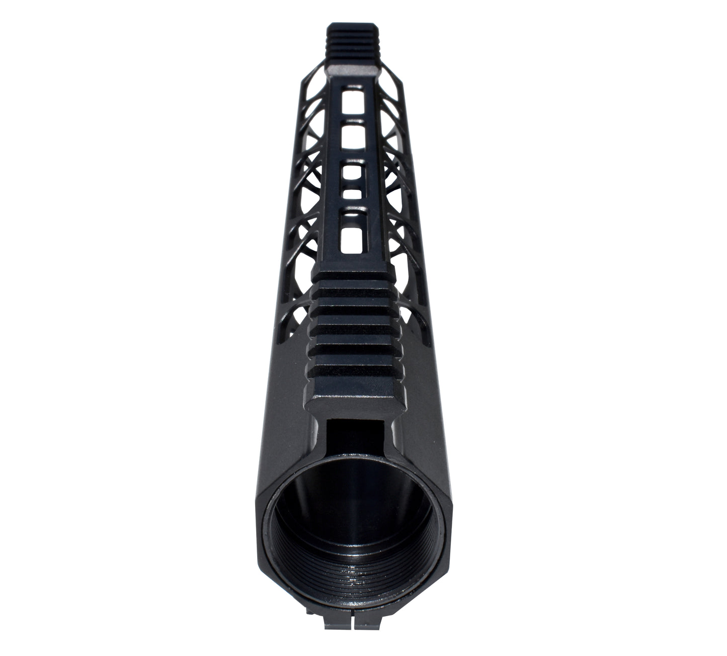 Kexuan M-LOK LR .308 Series Slim Free Float Handguard with Partial Top Rail, 12.5" High Profile